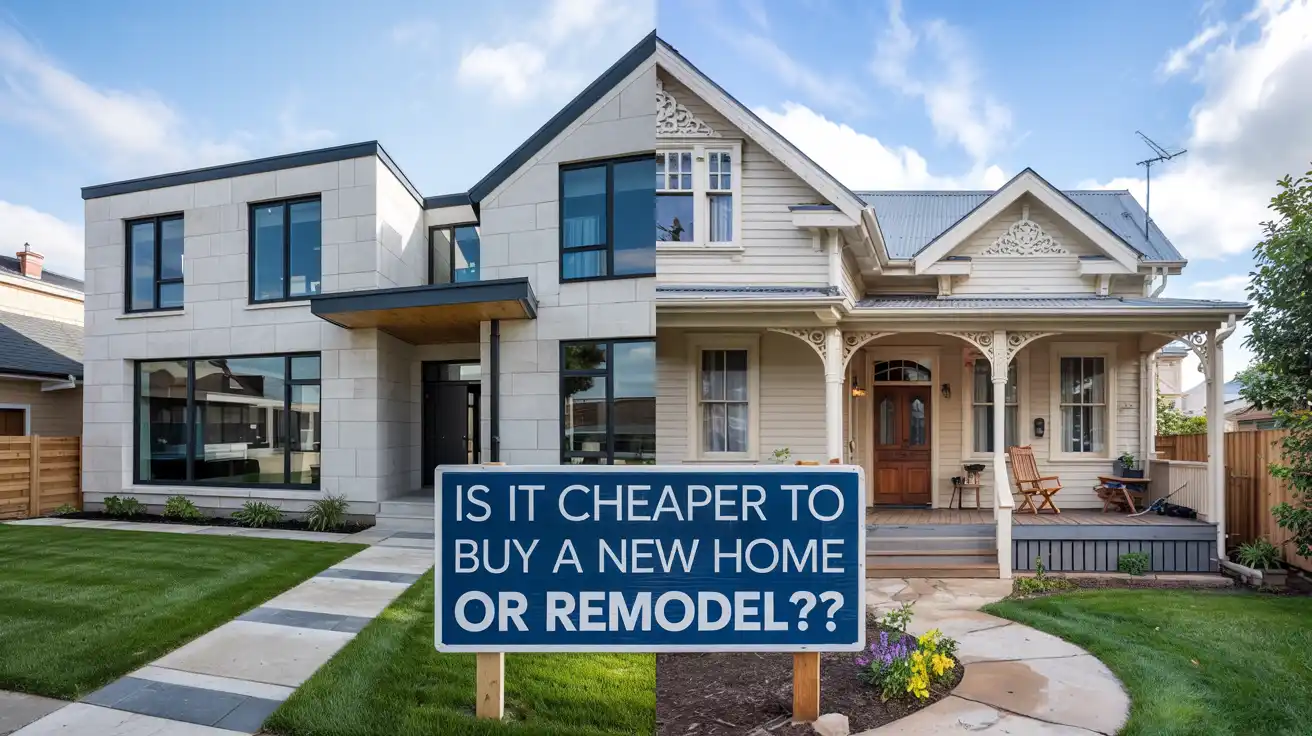 Is it Cheaper to Buy a New Home or Remodel?