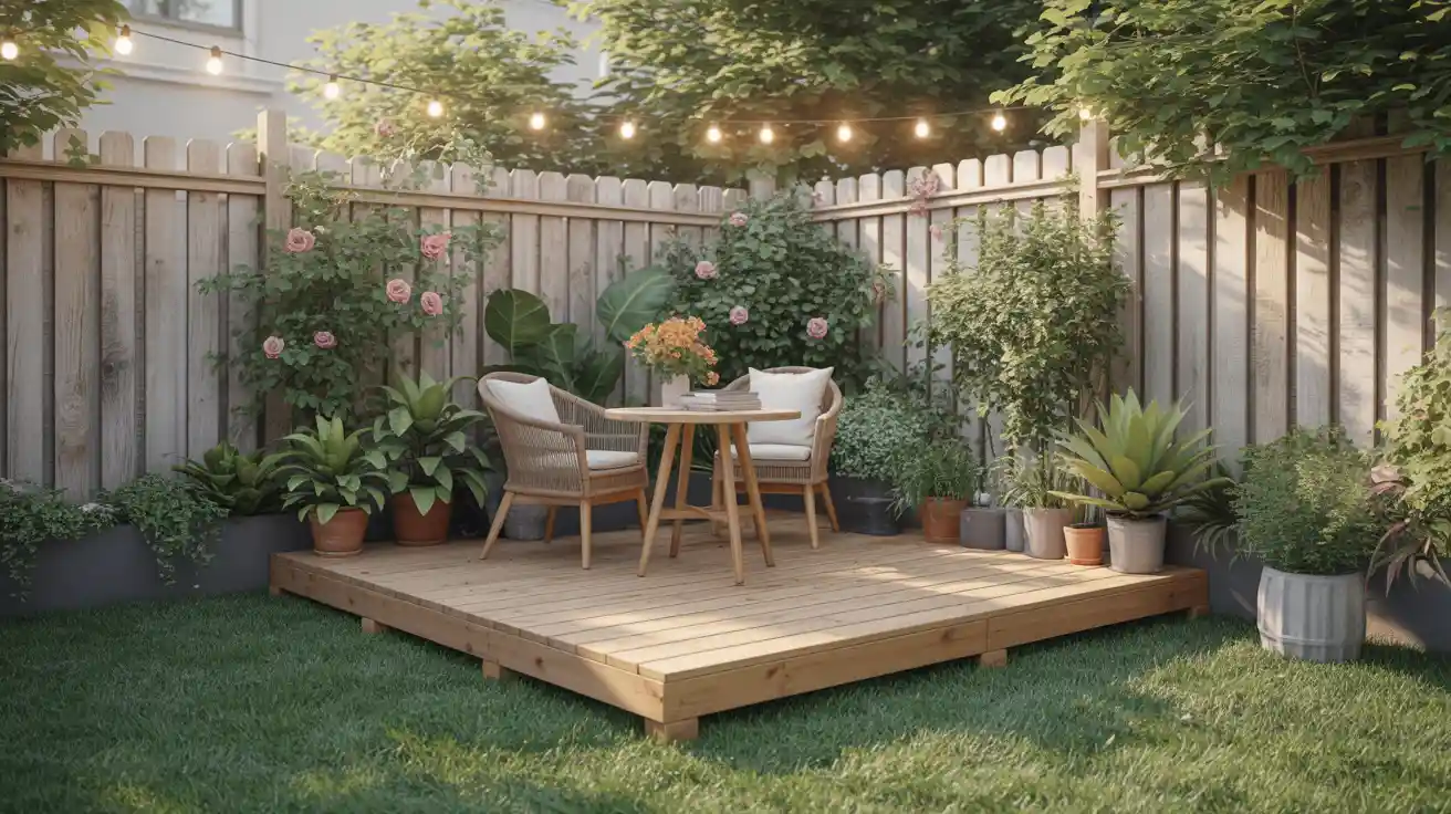 How to Build a Floating Deck in 1 Weekend