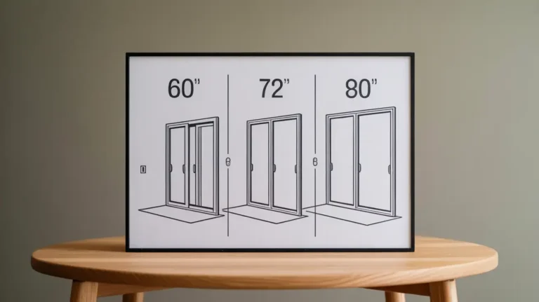 Custom and Standard Sliding Glass Door Sizes