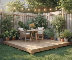 How to Build a Floating Deck in 1 Weekend