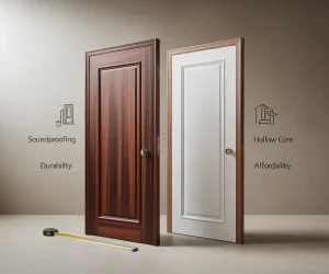 Solid Core vs Hollow Core Doors: Pros, Cons & Cost Guide