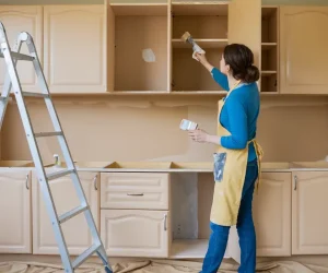 6 Tips for Painting Melamine Cabinets | A Complete Guide