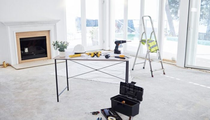 architecture-design-project-management-table-home-interior-building-construction-renovation-development-real-estate-tools-with-equipment-apartment-creative-engineering_590464-441928