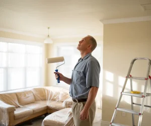 How to Paint a Ceiling Like a Pro: Easy Step-by-Step Guide